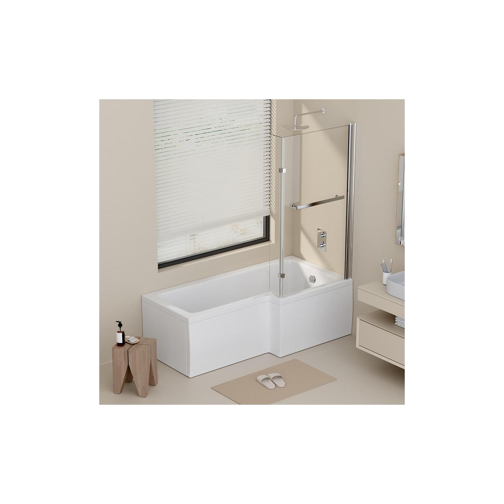 HOME DELUXE Duschbadewanne ELARA - 170 x 85 cm Links