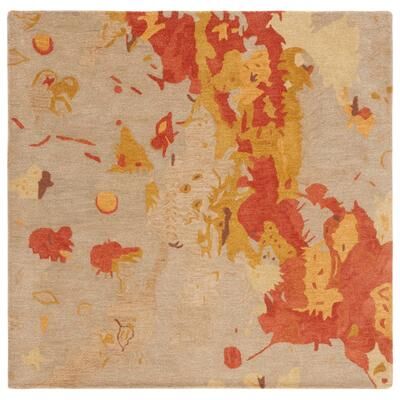 SAFAVIEH Handmade Soho Alexey Splashes N.Z. Wool Rug