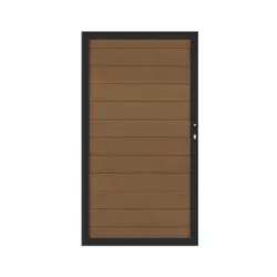 SYSTEM Platinum Tor teak-braun 98 x 180 cm