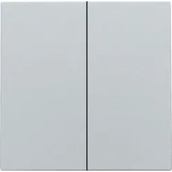Niko Züblin 121-31004 Abdeckung für elektronischen Doppelschalter oder Taster, sterling coat 12131004