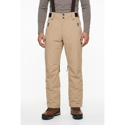 Skihose CMP, Herren, Gr. L, N-Gr, beige (sand), Obermaterial: 100% Polyester. Futter: 100% Polyester. Wattierung: 100% Polyester, Hosen Skihose, wärmeisolierende Materialeigenschaften, aus Polyester