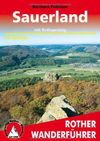 Bernhard Pollmann - Sauerland - mit Rothaarsteig (Rother Wanderführer) - Preis vom 09.10.2026 07:28:09 h
