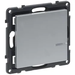 Legrand 765733 Seano with Netatmo Wandsender 1-Fach Farbe: Aluminium