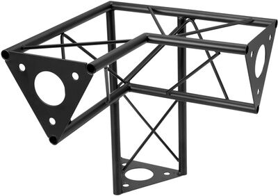 Decotruss SAL-34 Corn. 3-Way left Black Schwarz