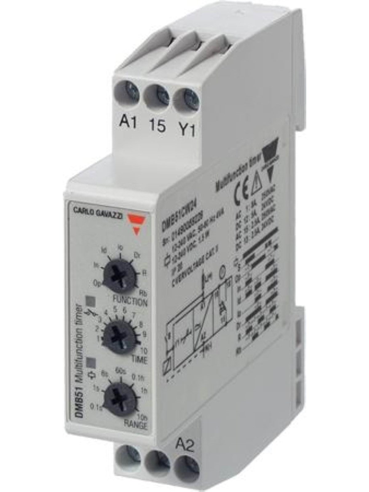 Carlo Gavazzi Timers dmb51cw24 timer multifunction