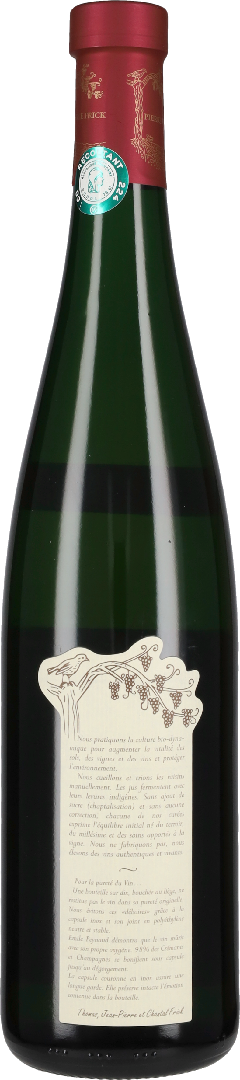 Frick Pierre Grauburgunder Vendage Tardive Pierre Frick 2010
