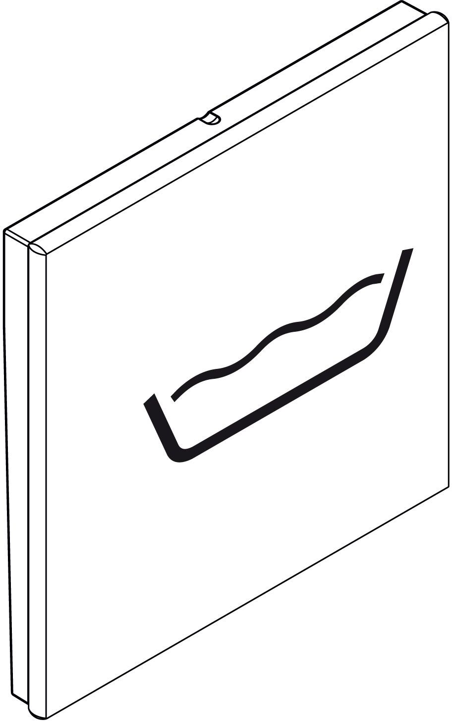 Hansgrohe RainSelect replacement symbol tub 93303450