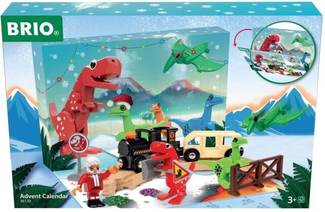Ravensburger Brio Premium Wooden Advent Calendar for Kids, 24 Pieces, Holiday Toy