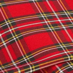 Webkaro "Schotte", rot