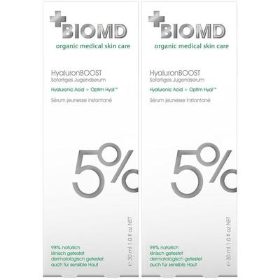 BioMD Hyaluron Boost Jugendserum 2x 2x30 ml Konzentrat