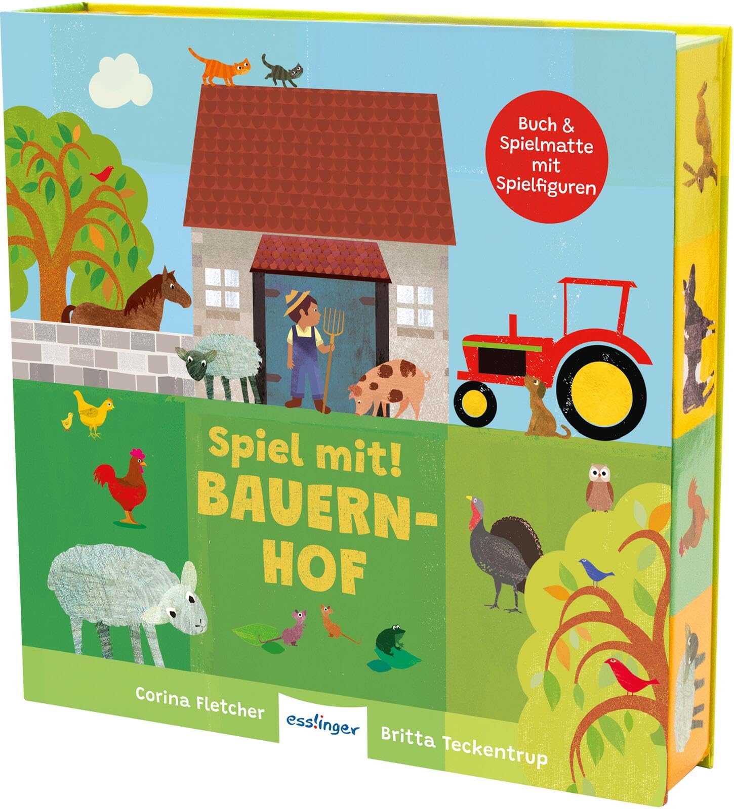 Spiel mit! Bauernhof: Buch & Spielmatte mit Pop-ups Aufklappbar zum Spielteppich - Preis vom 01.10.2026 17:08:56 h