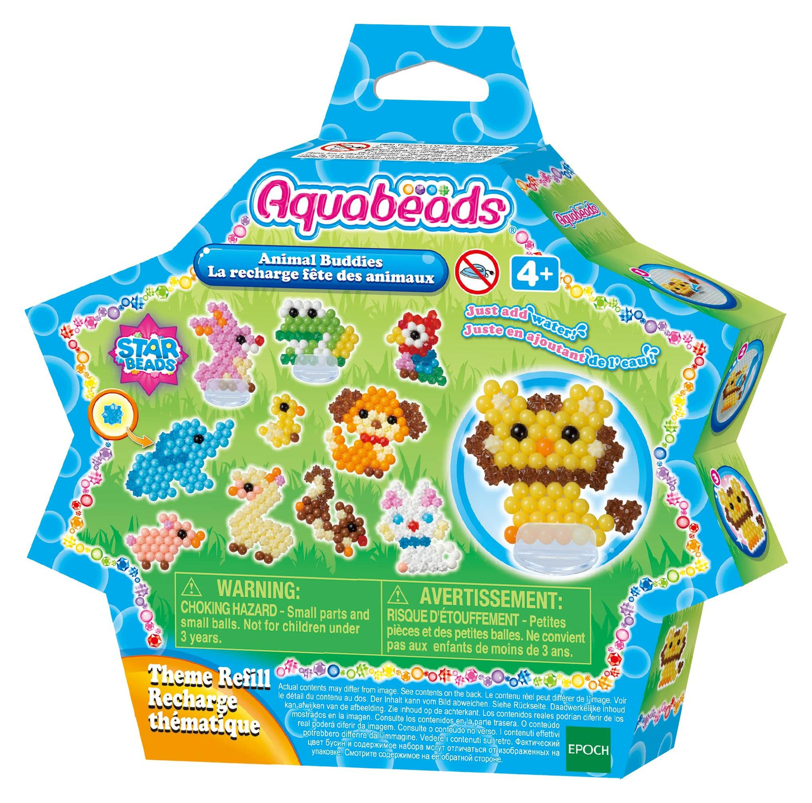 Aquabeads 31915 Meerkleurige Kunststof Creatieset voor Kinderen vanaf 4 Jaar