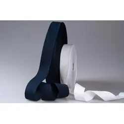 Einfassband | Köperband aus recycelten Materialien | 30 mm Breite | 50 m | marine | OEKO-TEX® Standard 100