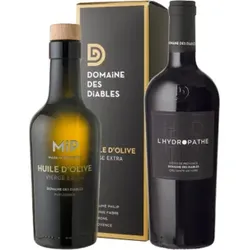 Pack Hydropathe élite rouge & Olivenöl - Domaine des diables - 1L