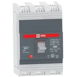 RS PRO, Schutzschalter, RS RS12, Schutzschalter 1-polig, 100A Front