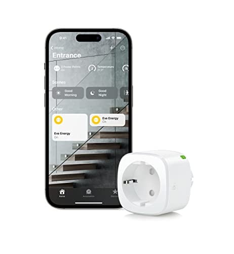 Eve Energy Matter Slimme Stekker - Wit - App- en Spraakbediening