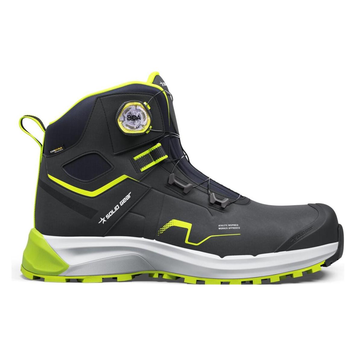 Werkstarck Solid Gear SG80205 Sonar 3 werkschoen - Hoog - zwart/groen - maat 41 (41) (SG8020541)