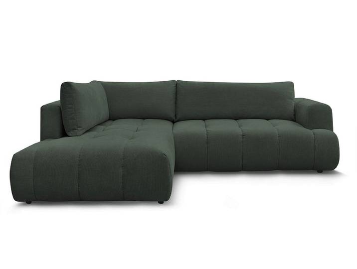Ecksofa BOBOCHIC FUJI Stoff grün