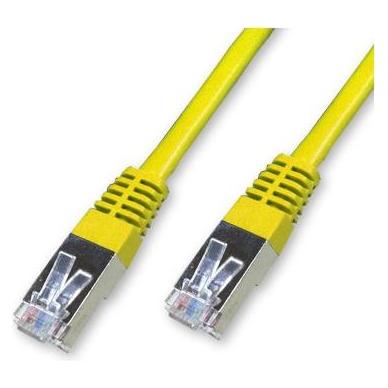 NoName Câble/Cordon réseau RJ45 Catégorie 6 FTP (F/UTP) Droit 2m (Jaune) (F/UTP, CAT6, 2 m) (2012680)