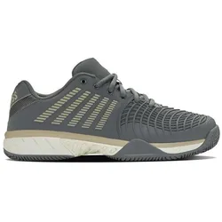 K-Swiss, Herren, Tennisschuhe, Express Light 3 Lehm Kies Tennisschuhe (42), Grau, Silber