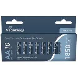 MediaRange Batterien 'Mignon AA', 1,5V, 10 Stück