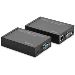 Digitus VGA Extender über UTP, Set max. 1920x1200, 300m Signalverlängerung