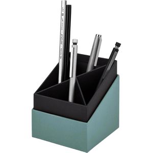 Rössler-Papier Stiftehalter S.O.H.O. 1331452380, Karton, 4 Fächer, opal