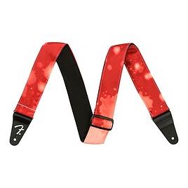 Fender Tie Dye Acid Wash Strap, red (46535318)
