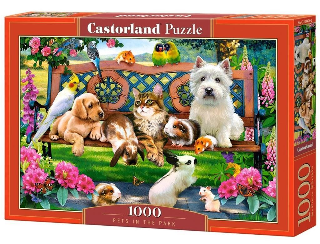 Castorland Puzzel Dieren in het Park 1000 stukjes