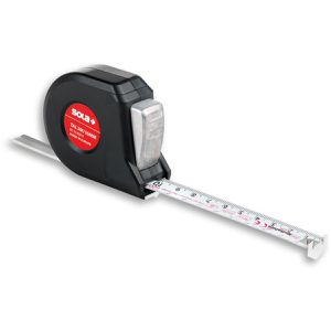 SOLA Maßband 51011601, Talmeter, TAL 3, 3m, mit Fixierhilfe