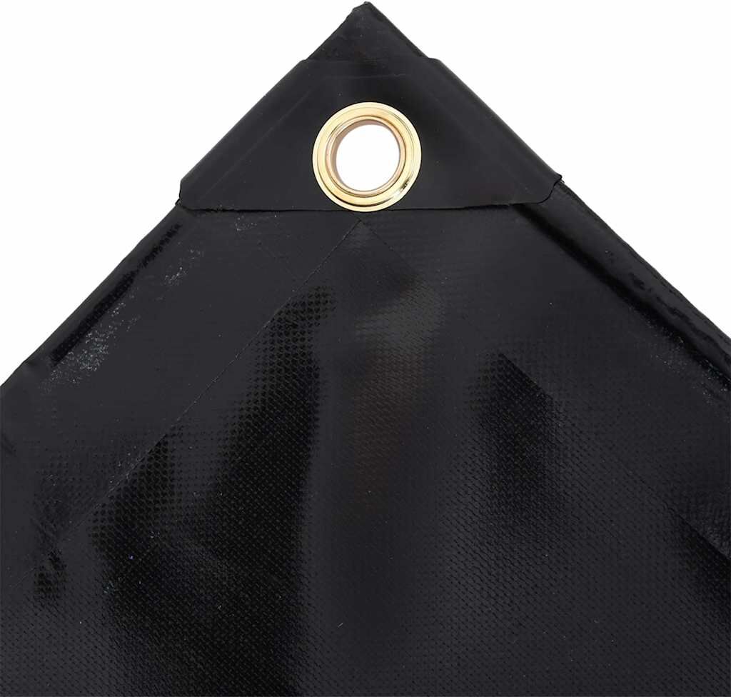 vidaXL Bâche de protection 650 g/m² 3x4 m Noir