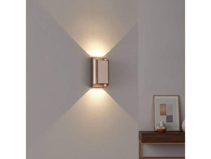 Wandlamp Diaz S Brons geborsteld Artdelight - WL DIAZ-S BG