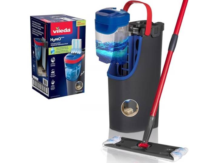 Vileda H2PRO Flachwischer Set Zweitanksystem