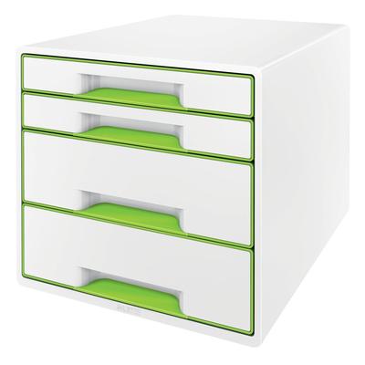 LEITZ Schubladenboxen WOW CUBE, 4 Schubladen, hellgrün