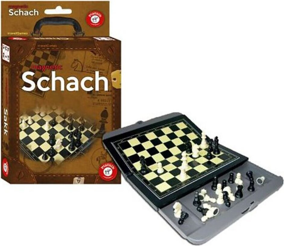 Creativa Mente Piatnik Schaken - Magnetisch reisspeelgoed