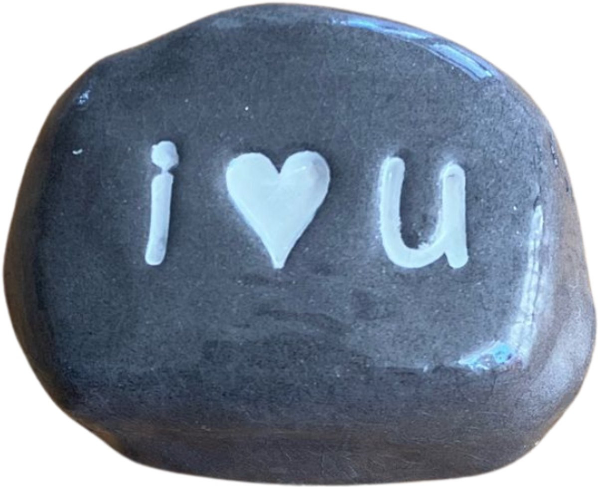 Lalief Handgemaakte Mini Urn met I love You - Urn voor as