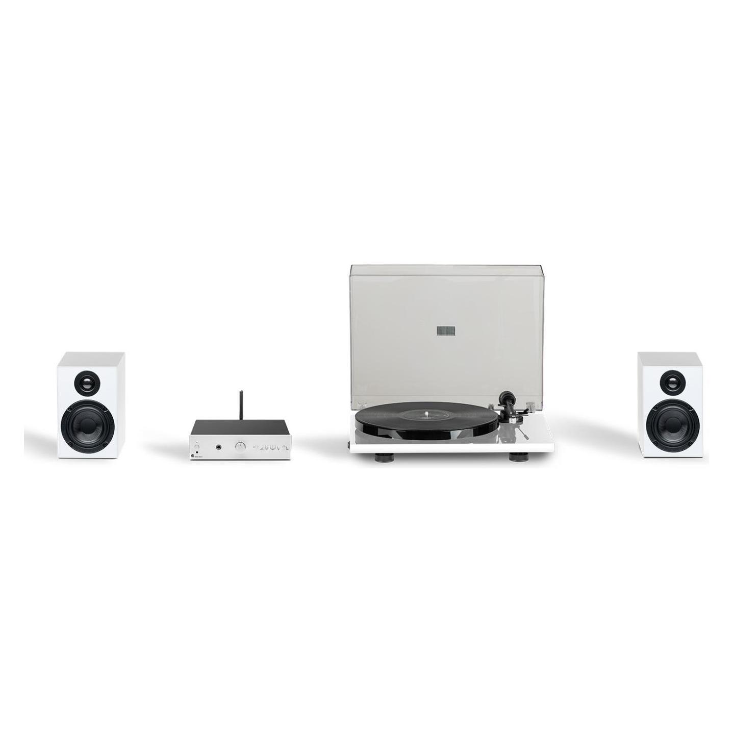 Pro-Ject Stereo-Set E Phono Weiss (Manuell) (STEREO-SET-E-PHONO-WSW)