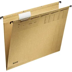 Leitz, Mappe, Hängetasche chamois Alpha 2Jurisklappen Karton 25 Taschen (A4, 1x)