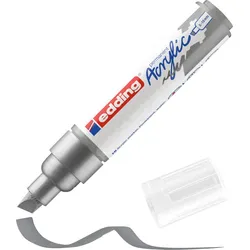 EDDING 5000SI - Acrylmarker, 5 mm - 10 mm, silber