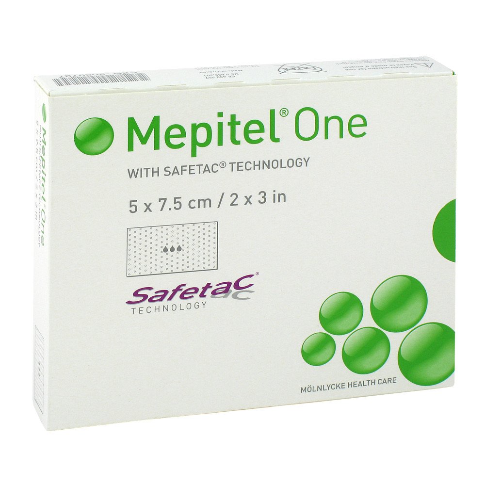 Mölnlycke Health Care GmbH Mepitel One Silikon Netzverband 5x7,5cm 03089727
