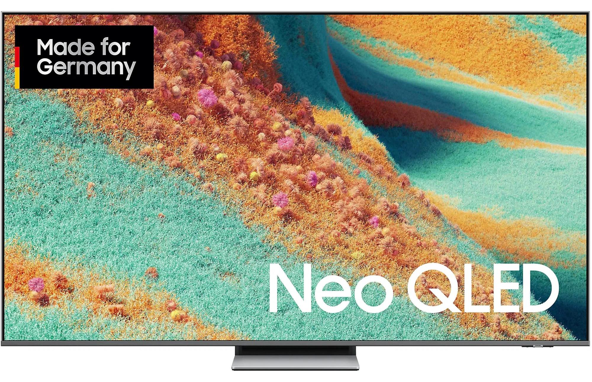 Samsung 55" Neo QLED QN85F 4K Vision AI Smart TV (2025), 139,7 cm (55"), 3840 x 2160 Pixel, Neo QLED, Smart-TV, WLAN, Silber