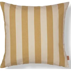 Strand Kissenbezug 50 x 50 cm gelb-beige