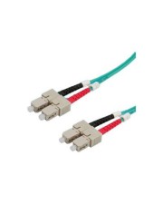 ROTRONIC-SECOMP Netzwerkkabel SC multi-mode M bis M 10 m Glasfaser 50/125 Mikrometer OM3 halogenfrei grün (21.16.7919)