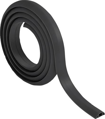 TRU Components Kabelbrücke 1570428 PVC Schwarz Anzahl Kanäle: 1 1800mm Inhalt: 1.8m