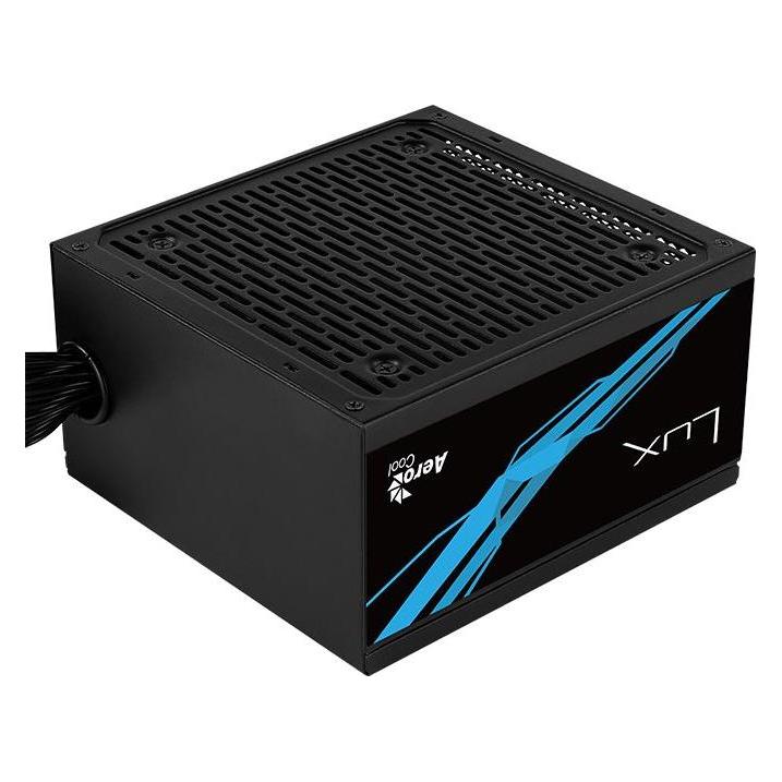 AeroCool LUX1000 PC Power Supply 1000W 80 Plus Gold 90% Efficiency Juodas (1000 W) (LUX1000)