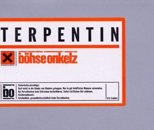 Böhse Onkelz - Terpentin - Preis vom 14.10.2026 23:07:16 h