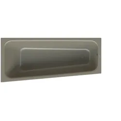 BetteSpace S Badewanne, Bette, Serie Space, Graphite, 1700x750x420 mm, 30 mm Randhöhe, 1-Sitzer, Raumspar-Badewanne