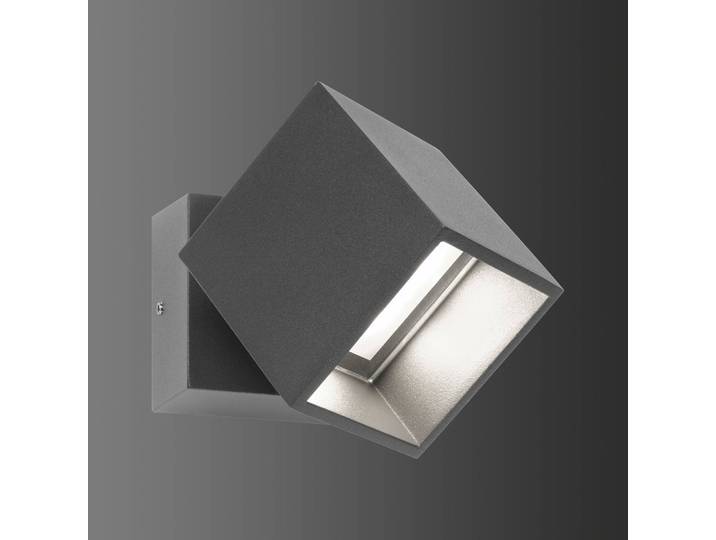 LCD LED Außenwandleuchte 5002, schwarz, Aluminium, Modern