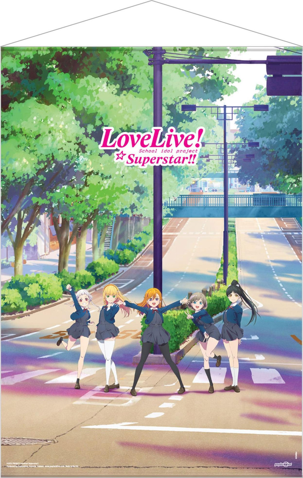 POPbuddies Love Live! Super Star!! Wandrol Maxi Formaat 61 x 91 cm