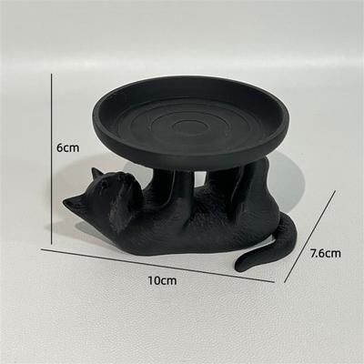 ModernMart Cute Cat Jewelry Organizer Tray For Keys Earrings And Desktop Decor a